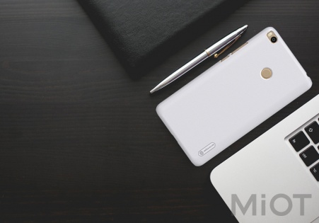 Чохол бампер Xiaomi Nillkin Frosted Shield Mi Max 2 White